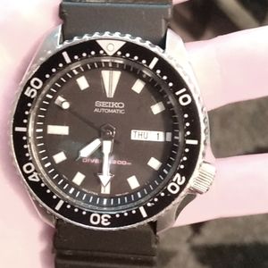 Seiko automatic divers watch